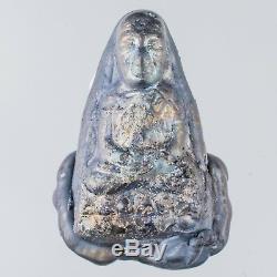 LEKLAI KOD PHEE LP Tuad protect magic lucky Rare thai buddha amulet 802