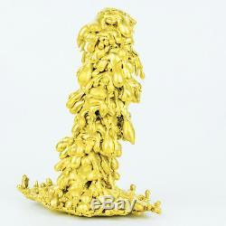 LEKLAI THONGPLALAI gold core protect magic lucky Rare thai buddha amulet 794