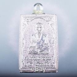 LEKLAI praya sming phra somdej thai buddha amulet real lucky protect magic 842