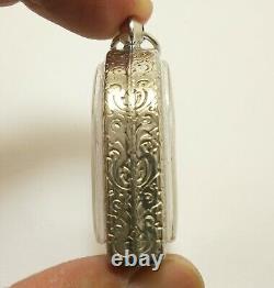 LP BOON PHRA SAMADHI RASAMI BUDDHA THAI AMULET 1910s PENDANT HEALING GOOD HEALTH