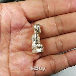 Lp Koon Wat Banrai Thai Amulet Buddha Pokasab88 Saeyid88 Silver#2 Be. 2553 Lucky