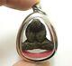 LP KRON PIDTA IN 1950s CLOSE EYES BUDDHA CRON TOK RAJA THAI AMULET LUCKY PENDANT