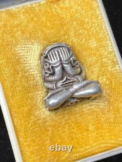 LP Kasem Khemako Thai Buddha Amulet, modelPhra Pidta Maha Udom amule, year 1975