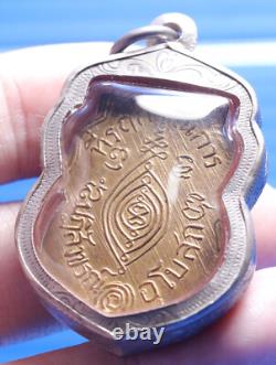 LP Klan, Talisman, Thai, Buddha, Pendant, Amulet, Buddhism, Wat, Phra rian, Monk, Charm