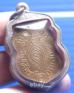 LP Klan, Talisman, Thai, Buddha, Pendant, Amulet, Buddhism, Wat, Phra rian, Monk, Charm