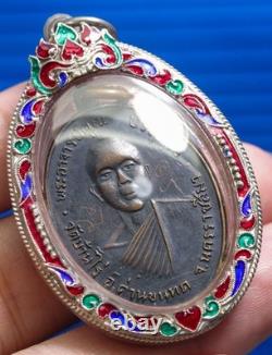 LP Koon, Coin, Talisman, Thai, Buddha, Pendant, Rare, Amulet, Temple, Phra rian, Old, Wat
