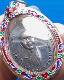 LP Koon, Coin, Talisman, Thai, Buddha, Pendant, Rare, Amulet, Temple, Phra rian, Old, Wat