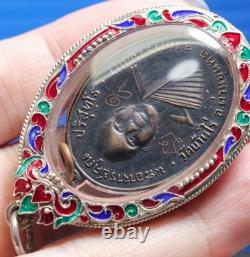 LP Koon, Coin, Talisman, Thai, Buddha, Pendant, Rare, Amulet, Temple, Phra rian, Old, Wat