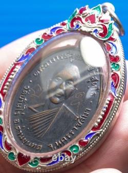 LP Koon, Coin, Talisman, Thai, Buddha, Pendant, Rare, Amulet, Temple, Phra rian, Old, Wat