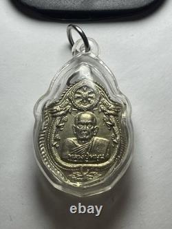 LP Mun Wat Ban Jan Thai Monk Amulet Pendant Buddha Talisman