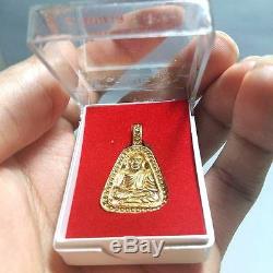 LP NGERN Wat Bang Klan 9 Guru monk Jubilee Thai Buddha Amulet Wealth B. E2545