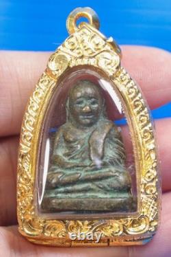 LP Ngern, Amulet, Antiques, Thai, Talisman, Temple, Buddha, Pendant, Rare, Charm, Holy, Old