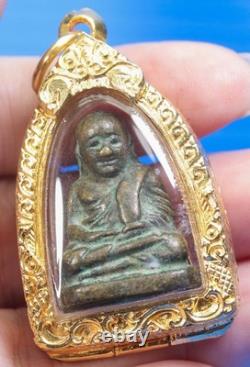 LP Ngern, Amulet, Antiques, Thai, Talisman, Temple, Buddha, Pendant, Rare, Charm, Holy, Old