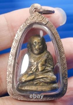 LP Ngern Pim Khita, Thai Amulet, Talisman, Temple, Buddha, Pendant, Rare, Charm, Old