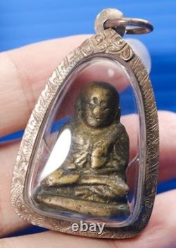 LP Ngern Pim Khita, Thai Amulet, Talisman, Temple, Buddha, Pendant, Rare, Charm, Old