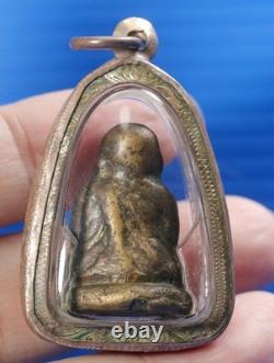 LP Ngern Pim Khita, Thai Amulet, Talisman, Temple, Buddha, Pendant, Rare, Charm, Old
