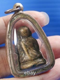 LP Ngern Pim Khita, Thai Amulet, Talisman, Temple, Buddha, Pendant, Rare, Charm, Old