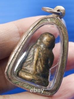 LP Ngern Pim Khita, Thai Amulet, Talisman, Temple, Buddha, Pendant, Rare, Charm, Old