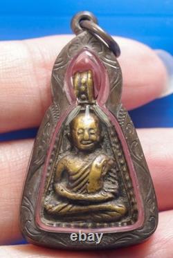 LP Ngern, Talisman, Thai, Buddha, Rare, Pendant, Amulet, blessed, Lucky, Buddhism, Wat