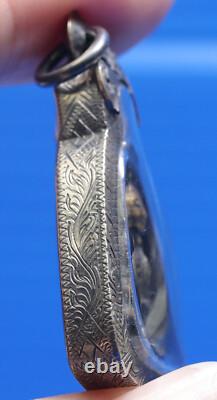 LP Ngern, Talisman, Thai, Buddha, Rare, Pendant, Amulet, blessed, Lucky, Buddhism, Wat