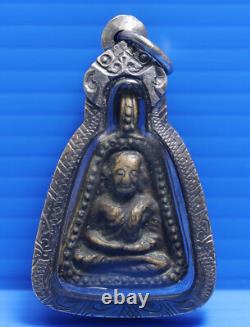 LP Ngern, Talisman, Thai, Buddha, Rare, Pendant, Amulet, blessed, Lucky, Buddhism, Wat