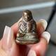 LP Ngern Thai Luck Charm pendant, Top Buddha Talisman, Thai Antique Statue