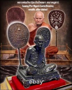 LP Ngern Wat Bang Klan Altar Statue 2 Lap Flowing Wealth 2023 Thai Buddha Lucky