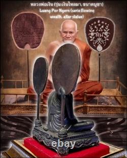 LP Ngern Wat Bang Klan Altar Statue 2 Lap Flowing Wealth 2023 Thai Buddha Lucky