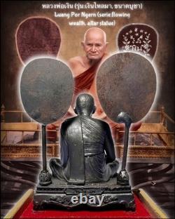 LP Ngern Wat Bang Klan Altar Statue 2 Lap Flowing Wealth 2023 Thai Buddha Lucky