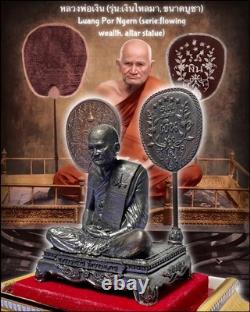 LP Ngern Wat Bang Klan Altar Statue 2 Lap Flowing Wealth 2023 Thai Buddha Lucky