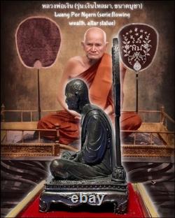 LP Ngern Wat Bang Klan Altar Statue 2 Lap Flowing Wealth 2023 Thai Buddha Lucky
