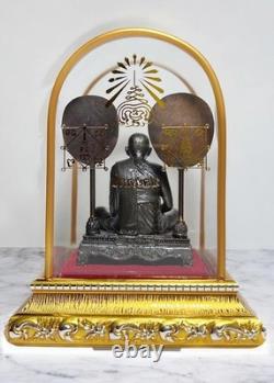 LP Ngern Wat Bang Klan Altar Statue 2 Lap Flowing Wealth 2023 Thai Buddha Lucky