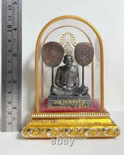 LP Ngern Wat Bang Klan Altar Statue 2 Lap Flowing Wealth 2023 Thai Buddha Lucky