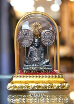 LP Ngern Wat Bang Klan Altar Statue 2 Lap Flowing Wealth 2023 Thai Buddha Lucky