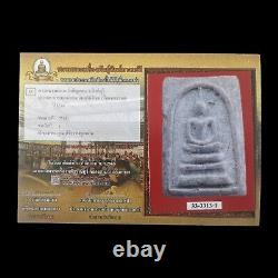 LP Pae LP Toh Phra Somdej Khanaen Yant Tri Ni Thai Buddha Amulet Pendant BE2512