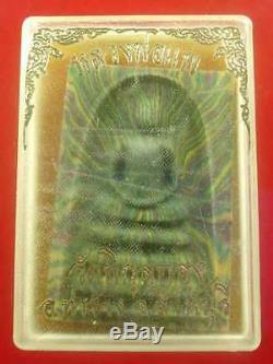LP Pae Somdej Rainbow Tawin takroot Gold Wat Pikulthong Thai Amulet Buddha Rare