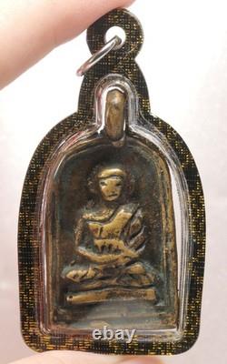 LP Pai, Talisman, Thai, Buddha, Rare, Pendant, Amulet, blessed, Lucky, Buddhism, Wat
