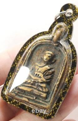 LP Pai, Talisman, Thai, Buddha, Rare, Pendant, Amulet, blessed, Lucky, Buddhism, Wat