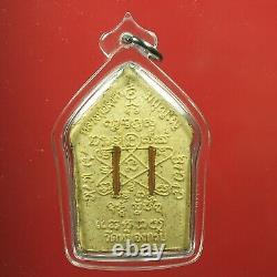 LP Sakorn, Phra Khun Paen, BE. 2546. WAT NONG KRUB, Thai buddha amulet & CARD#8