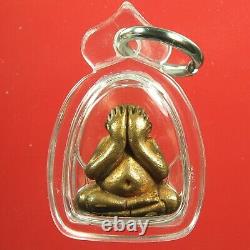 LP Sakorn, Phra Pidta Pum Pui Chinbanchorn, BE. 2556. Thai buddha amulet&CARD#13