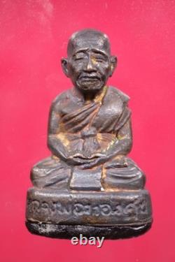 LP Thong Suk Wat Tanod Loung BE 2555. Thai buddha amulet & Card #8