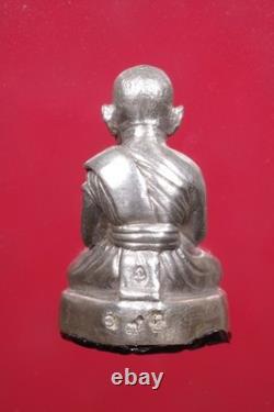 LP Thong Suk Wat Tanod Loung BE 2555. Thai buddha amulet & Card #8