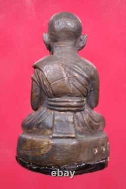 LP Thong Suk Wat Tanod Loung BE 2555. Thai buddha amulet & Card #8