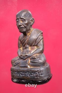 LP Thong Suk Wat Tanod Loung BE 2555. Thai buddha amulet & Card #8