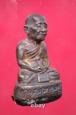 LP Thong Suk Wat Tanod Loung BE 2555. Thai buddha amulet & Card #8