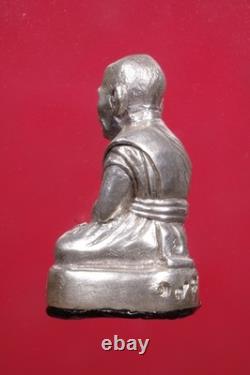 LP Thong Suk Wat Tanod Loung BE 2555. Thai buddha amulet & Card #8