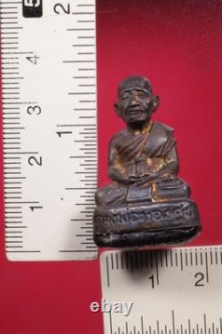 LP Thong Suk Wat Tanod Loung BE 2555. Thai buddha amulet & Card #8
