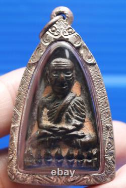 LP Thuad, Talisman, Thai, Old, Buddha, Rare, Pendant, Amulet, blessed, Lucky, Buddhism, Wat