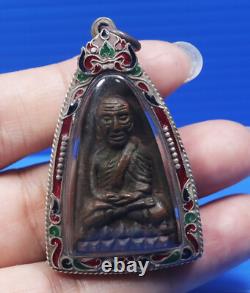 LP Thuad, Talisman, Thai, Old, Buddha, Rare, Pendant, Amulet, blessed, Lucky, Buddhism, Wat