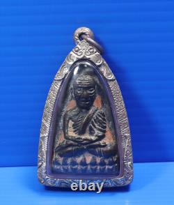 LP Thuad, Talisman, Thai, Old, Buddha, Rare, Pendant, Amulet, blessed, Lucky, Buddhism, Wat